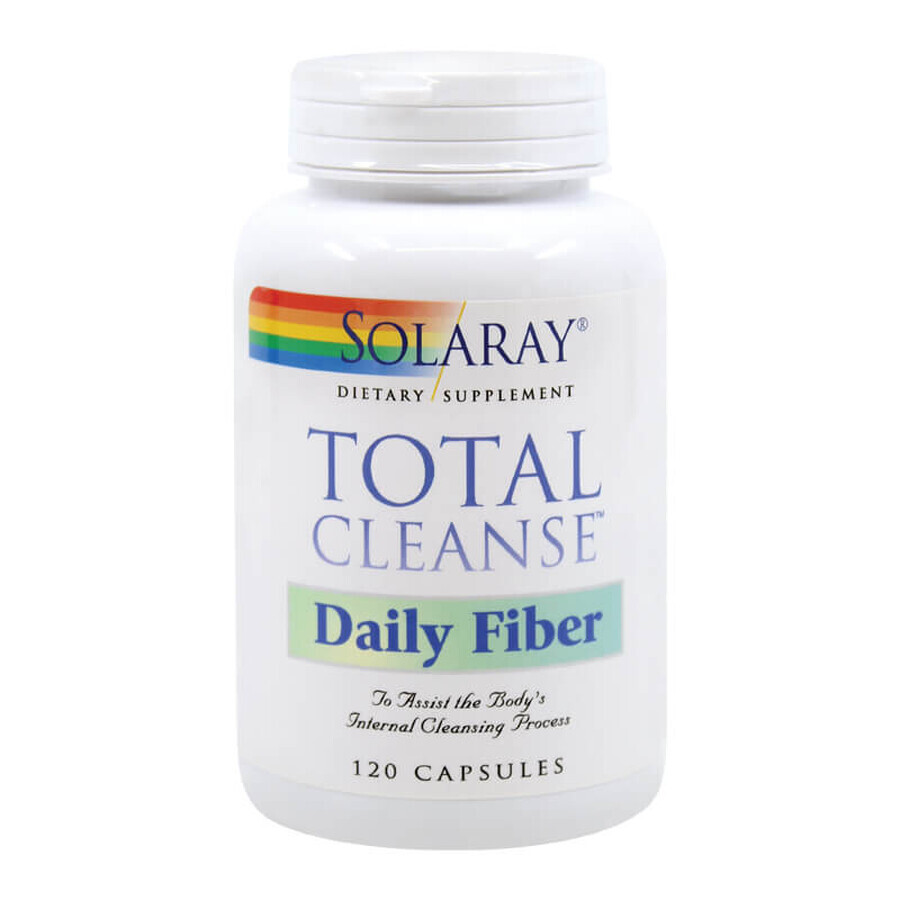 Total Cleanse Daily Fiber Solaray, 120 Kapseln, Secom