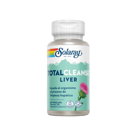 Total Cleanse Lever Solaray, 60 capsules, Secom