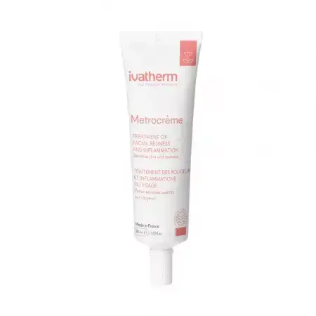 Behandeling van couperose en ontstekingen in het gezicht SPF 15 Metrocreme, 30 ml, Ivatherm