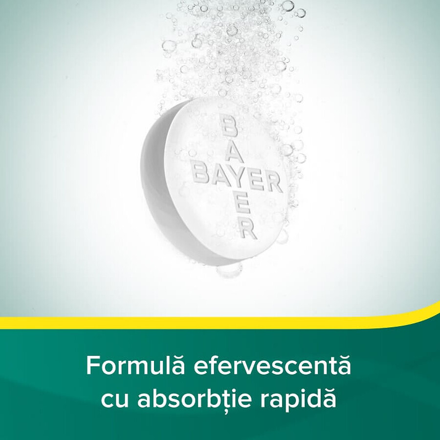 Aspirin Plus C 400 mg/240 mg, 20 comprimate efervescente, Bayer