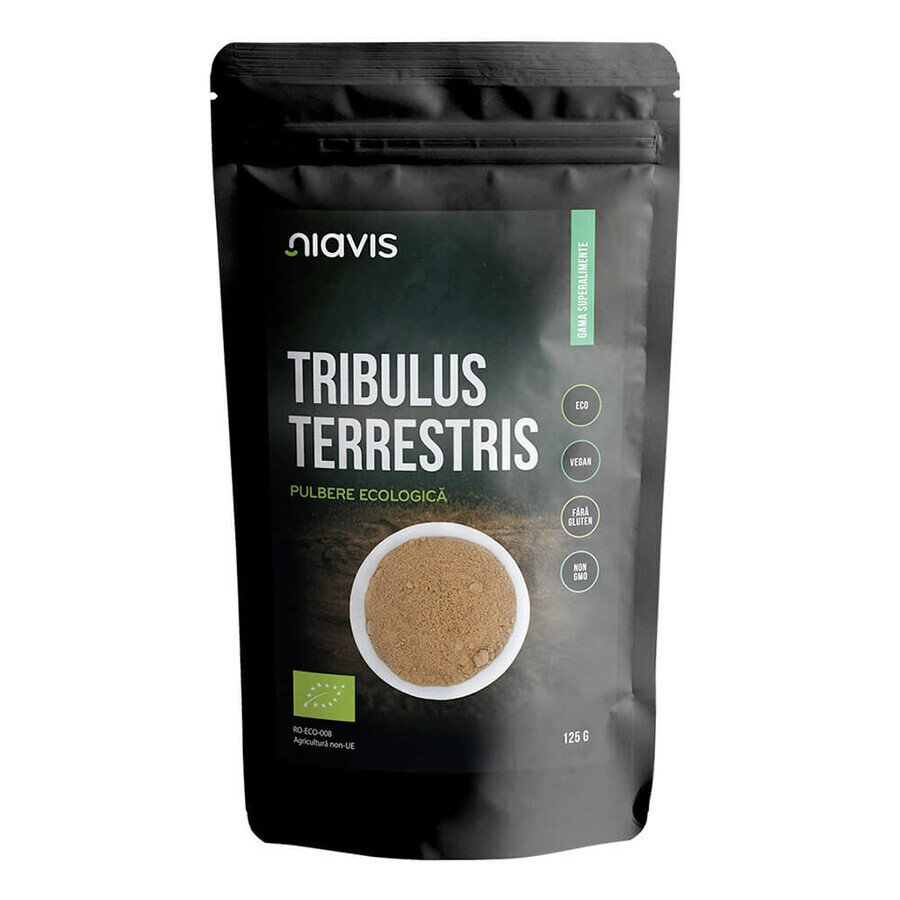 Tribulus Terrestris poudre bio, 125g, Niavis