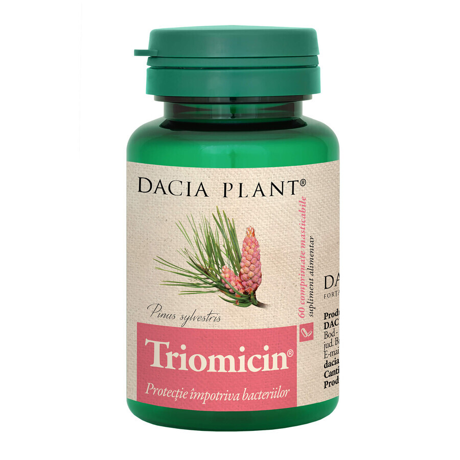 Triomicin, 60 Tabletten, Dacia Plant