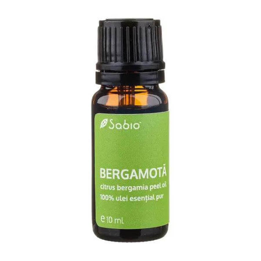 Ulei 100% pur esențial Bergamota, 10 ml, Sabio