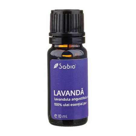 100% pure essential oil Lavender, 10 ml, Sabio