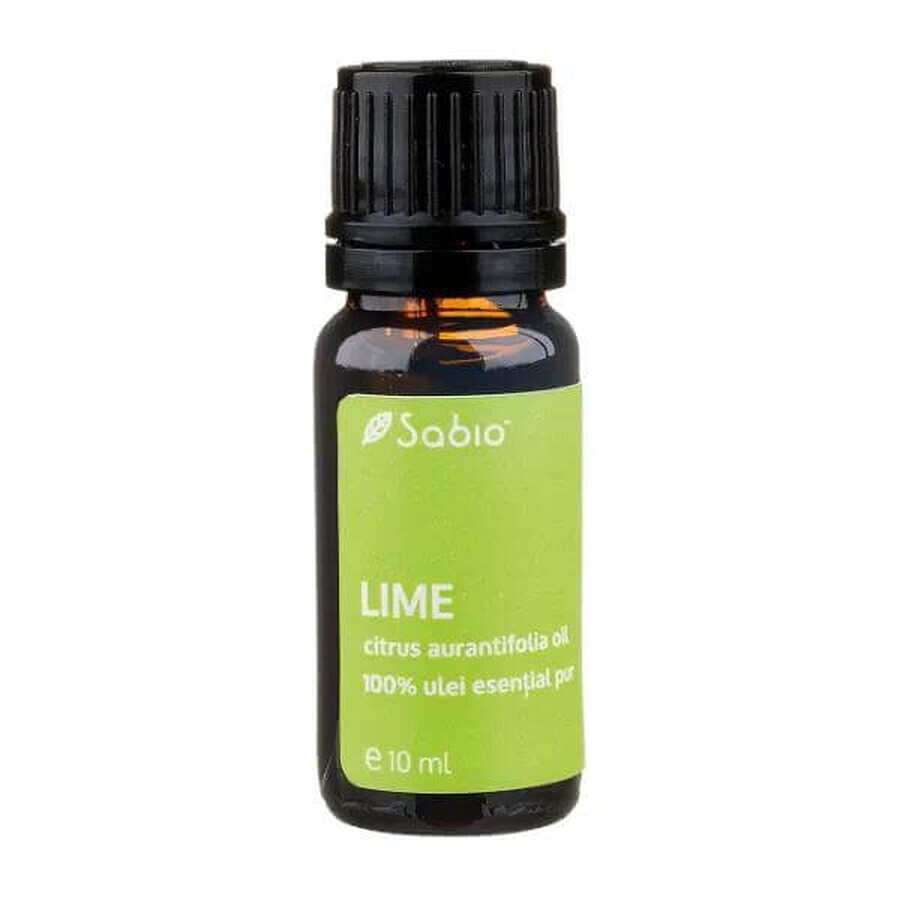 100% pure essential oil Lime, 10 ml, Sabio