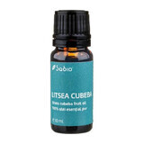 100% pure essential oil Litsea Cubeba, 10 ml, Sabio