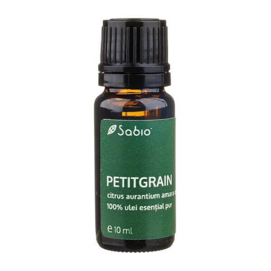 100% pure essential oil Petitgrain, 10 ml, Sabio