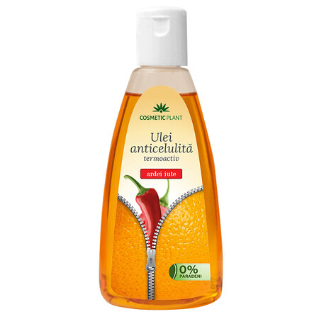 Thermoaktives Anti-Cellulite-Öl mit Chili-Extrakt, 200 ml, Cosmetic Plant