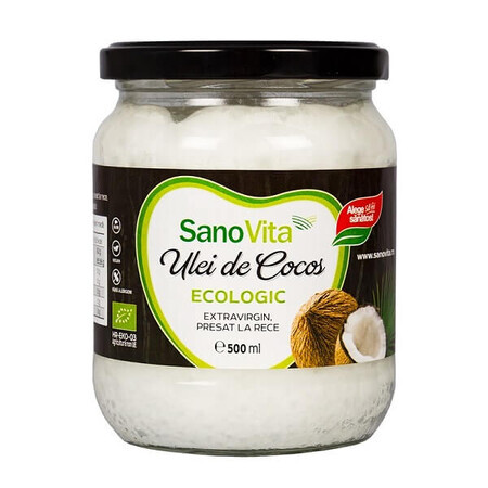 Coconut oil, 500 ml, Sanovita