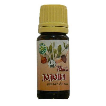 Koudgeperste jojobaolie, 10 ml, Herbavit