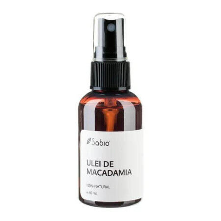 Olio di macadamia, 60 ml, Sabio