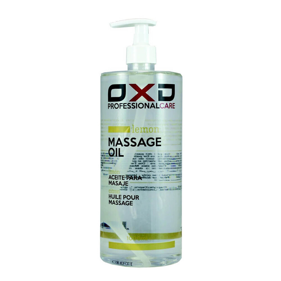 Massage oil with lemon extract, OXD Professional Care (TFA0Q), 1000 ml, Telic S.A.U.