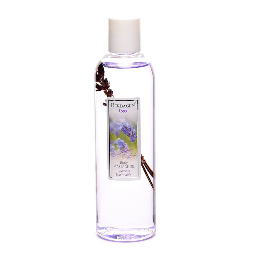 Olio da massaggio alla lavanda, 100 ml, Herbagen