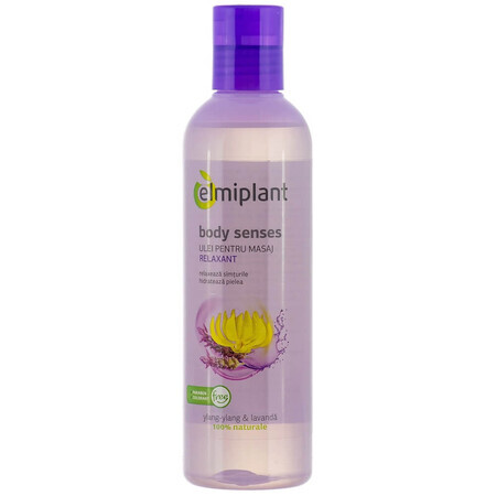 Ontspannende massageolie met lavendel, 250 ml, Elmiplant