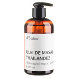 Aceite de masaje tailandés 100% natural, 236 ml, Sabio