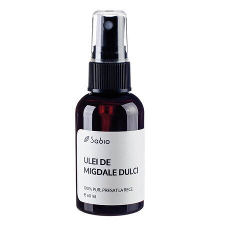 Huile d'amande douce, 60ml, Sabio