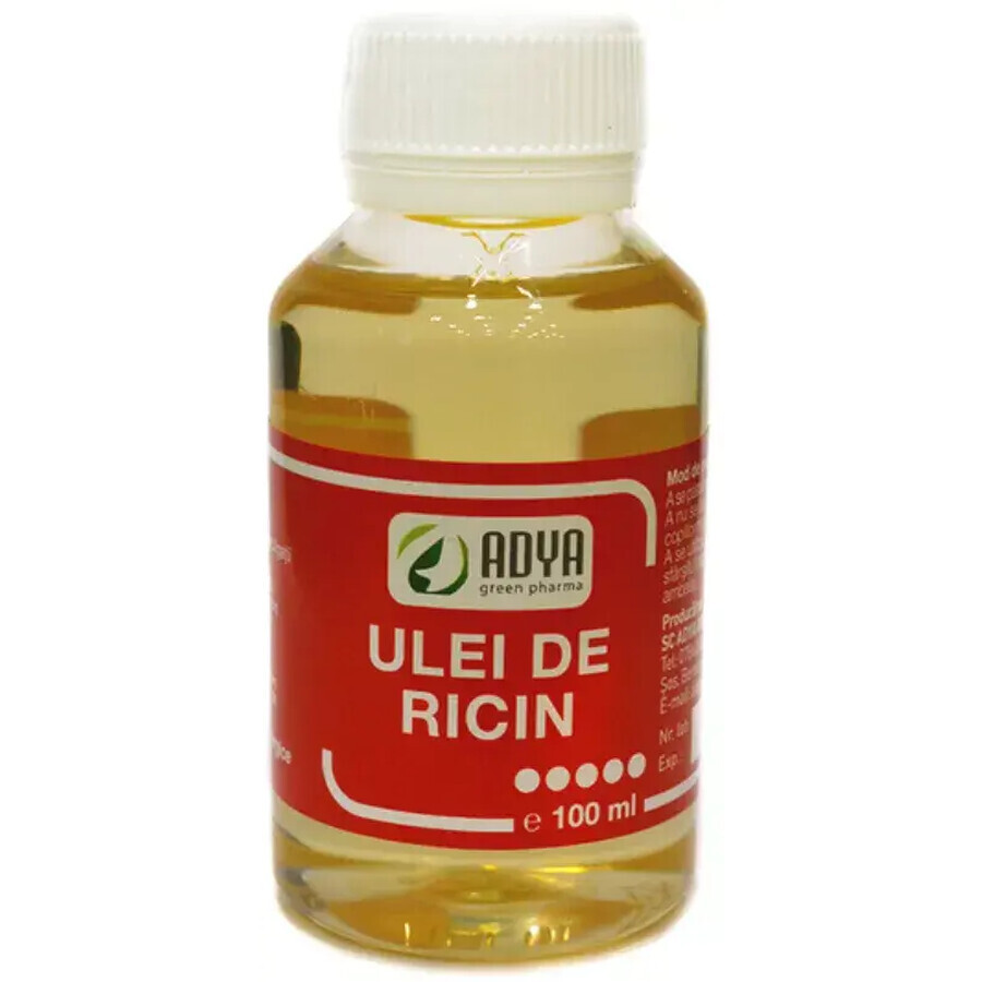 Huile de ricin, 100 ml, Adya