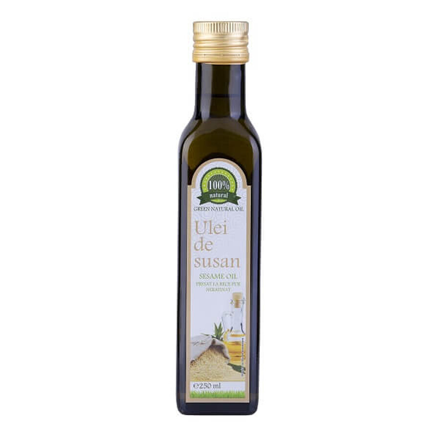 Huile de sésame pure, non raffinée et pressée à froid, 250 ml Carmita Classic