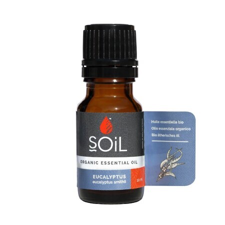 Eucalyptus etherische olie 100% biologisch, 10 ml, SOiL