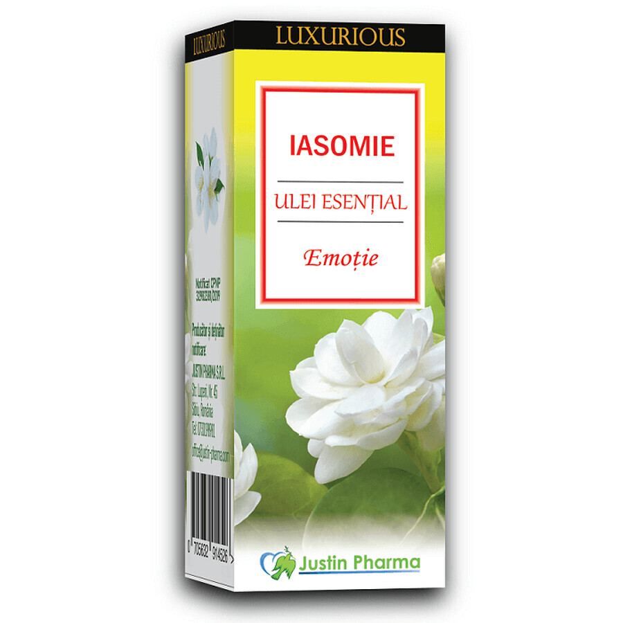 Jasmine essential oil Luxurious 10 ml, Justin Pharma