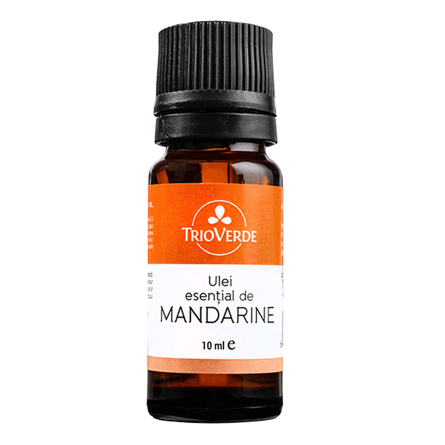 Ulei esential de Mandarine, 10 ml, Trio Verde