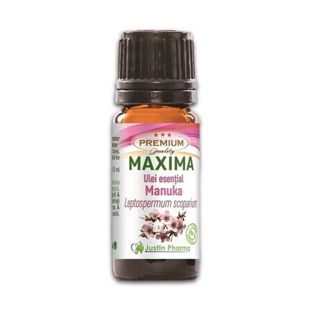 Manuka etherische olie, 10 ml, Justin Pharma