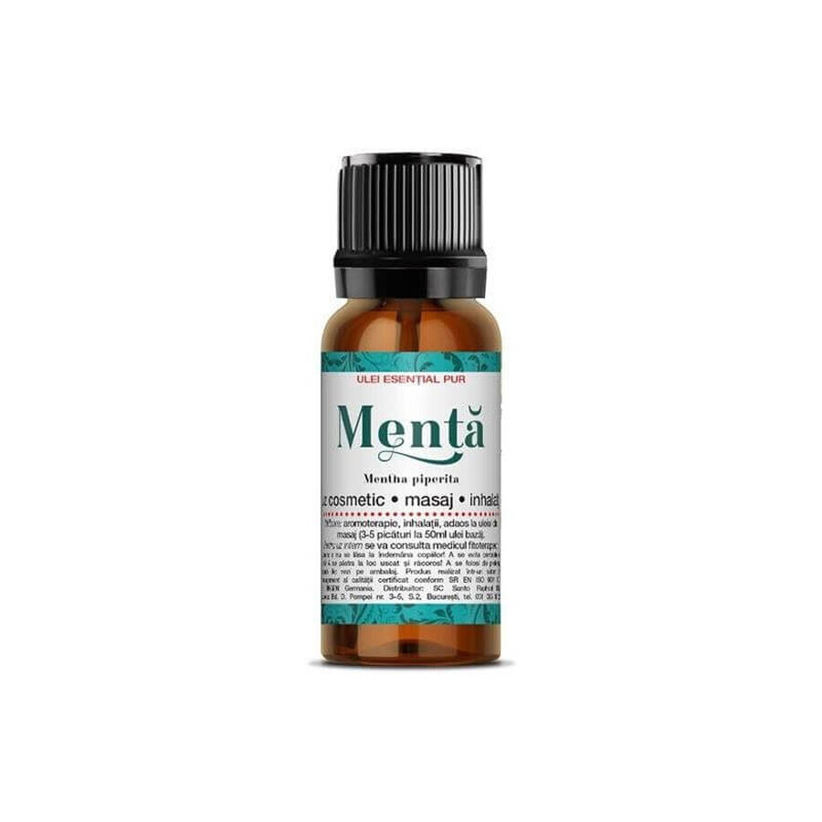 Olio essenziale di menta piperita, 10 ml, Steaua Divina