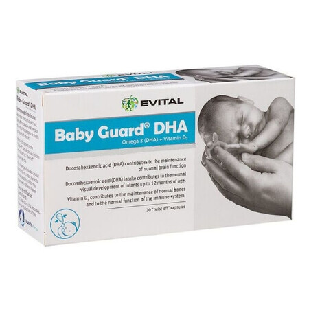 Baby Guard DHA, 30 capsules, Evital