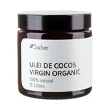 Organic virgin coconut oil, 120 ml, Sabio