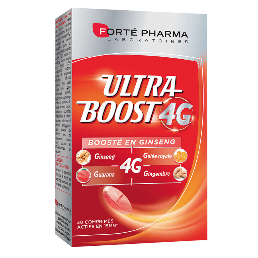 Ultra Boost 4G, 30 tabletten, Forte Pharma