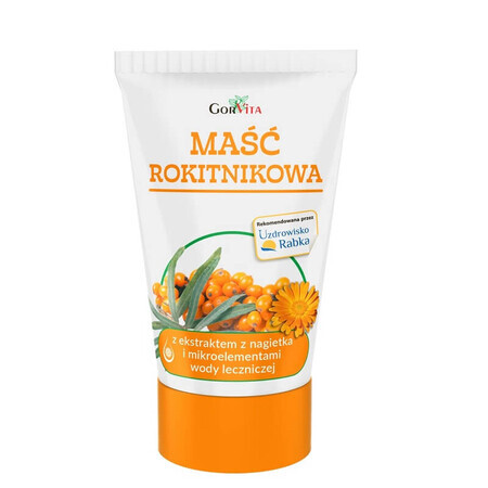 Unguento con olio di olivello spinoso ed estratto di calendula, 135 ml, GorVita