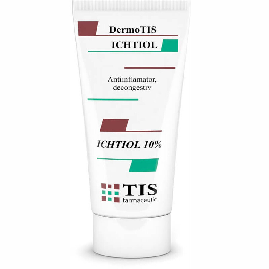 Unguent Dermotis cu Ichtiol 10%, 25 g, Tis Farmaceutic