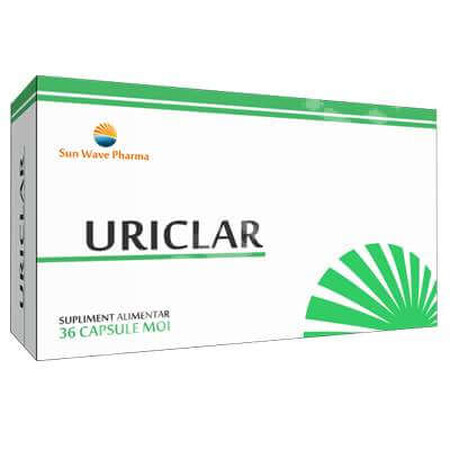 Uriclar, 36 capsules, Sun Wave Pharma