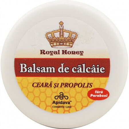 Balsamo con cera e propoli per talloni, 30 ml, Apidava