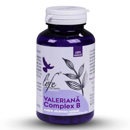 Valerian Complex B, 60 capsules, Bionovativ