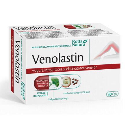 Venolastin, 30 capsule, Rotta Natura