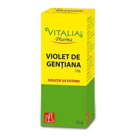 Gentiaanviolet 1%, 25 g, Vitalia