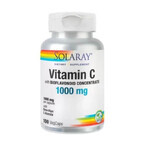 Vitamin C 1000 mg Solaray, 100 Kapseln, Secom