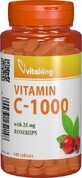 Vitamine C 1000 mg met foelie, 100 tabletten, VitaKing