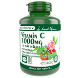 Vitamin C 1000 mg Orange with macese and acerola, 100 tablets, Pro Natura