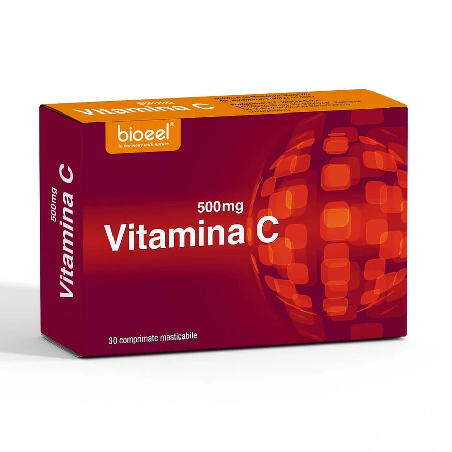Vitamina C 500 mg, 30 comprimidos, Bioeel