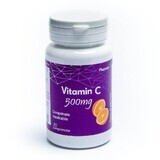 Vitamin C with Orange flavour, 500 mg, 20 tablets, Pharmex