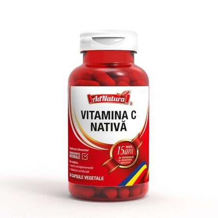 Vitamine C, 30 capsules, AdNatura