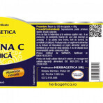 Vitamina C Organică, 120 capsule, Herbagetica