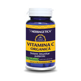 Organic Vitamin C, 60 capsules, Herbagetica