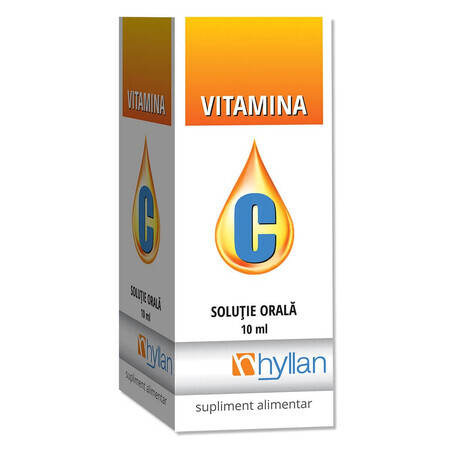 Vitamine C solution orale, 10 ml, Hyllan