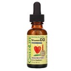 Vitamine D3 kinderdruppels 500IU Childlife Essentials, 30 ml, Secom