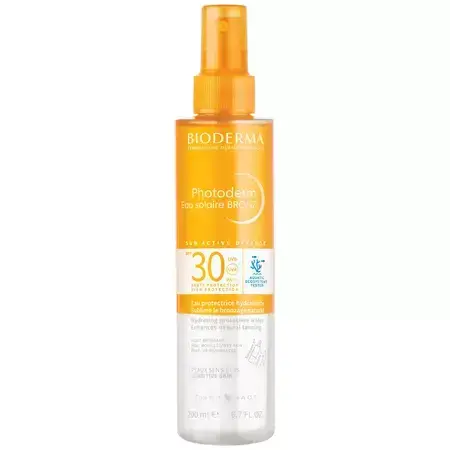 Sonnenschutzwasser SPF 30 für empfindliche Haut Photoderm Bronz, 200 ml, Bioderma