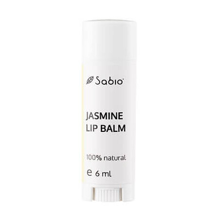 Lippenbalsem met jasmijn, 6 ml, Sabio