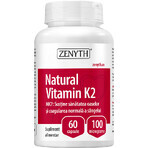 Vitamine K2, 60 + 60 gélules, Zenyth (50% de réduction sur le deuxième produit)